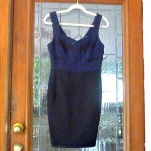 BCBGENERATION SIZE 8 BANDAGE DRESS POCKETS